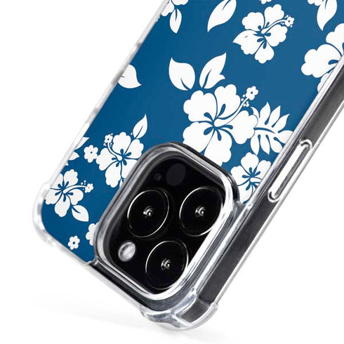 Blue and White iPhone 16 Pro MagSafe Case